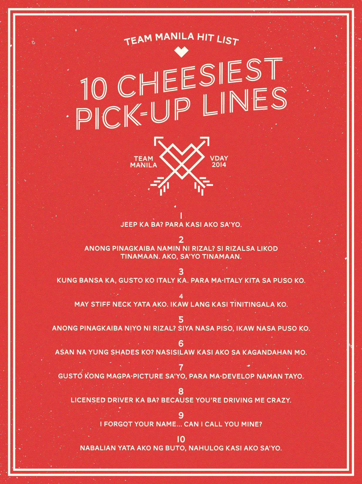 TM HIT LIST cheesy lines poster-01