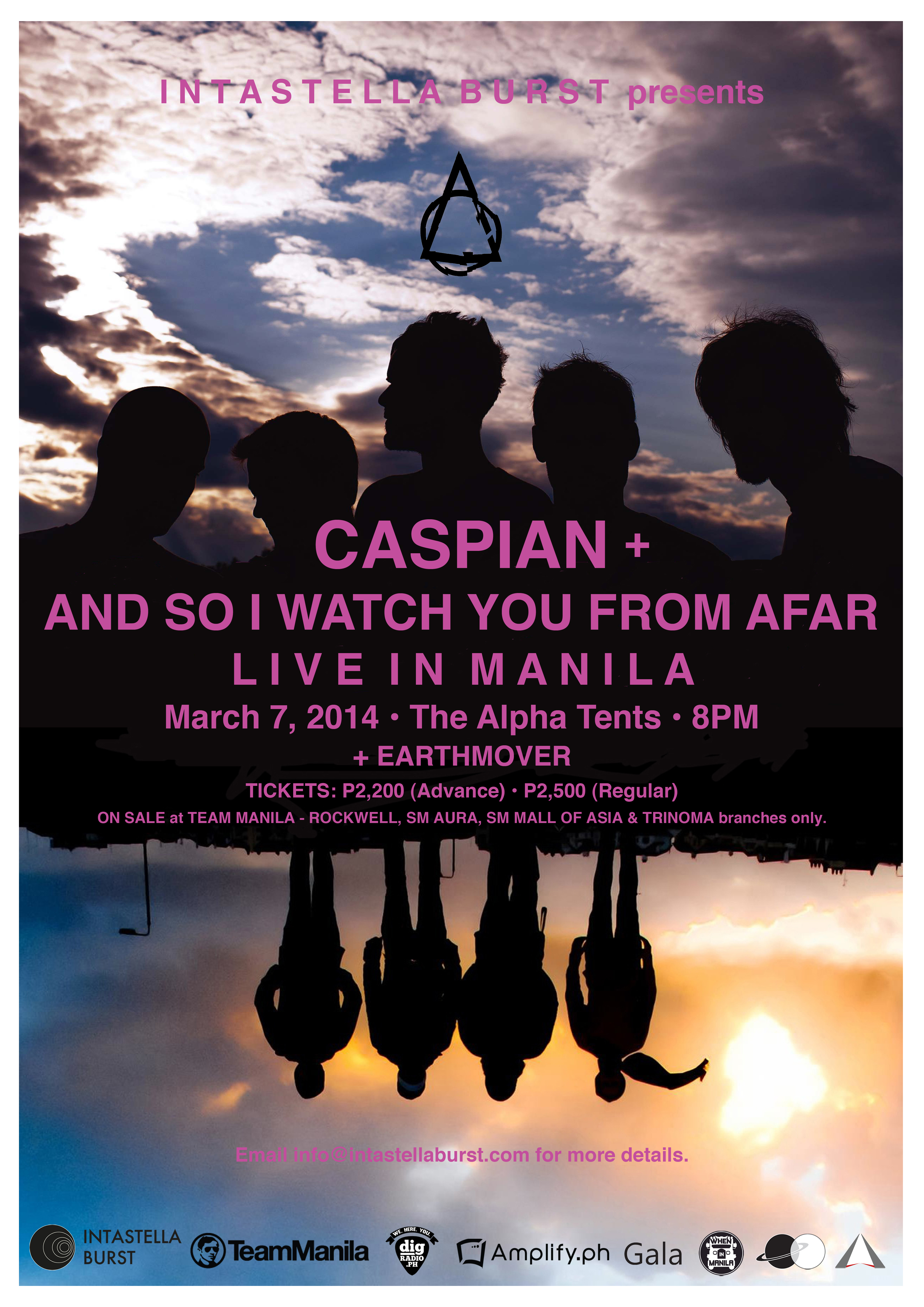 CASPIAN + ASIWYFA - LIVE IN MANILA 2014
