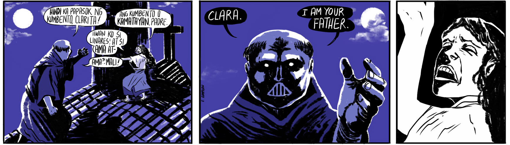 Clara, Join the dark side of the force