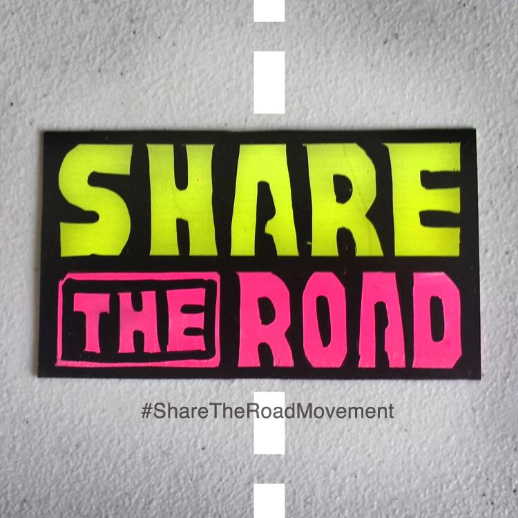 Share the Road Logo
