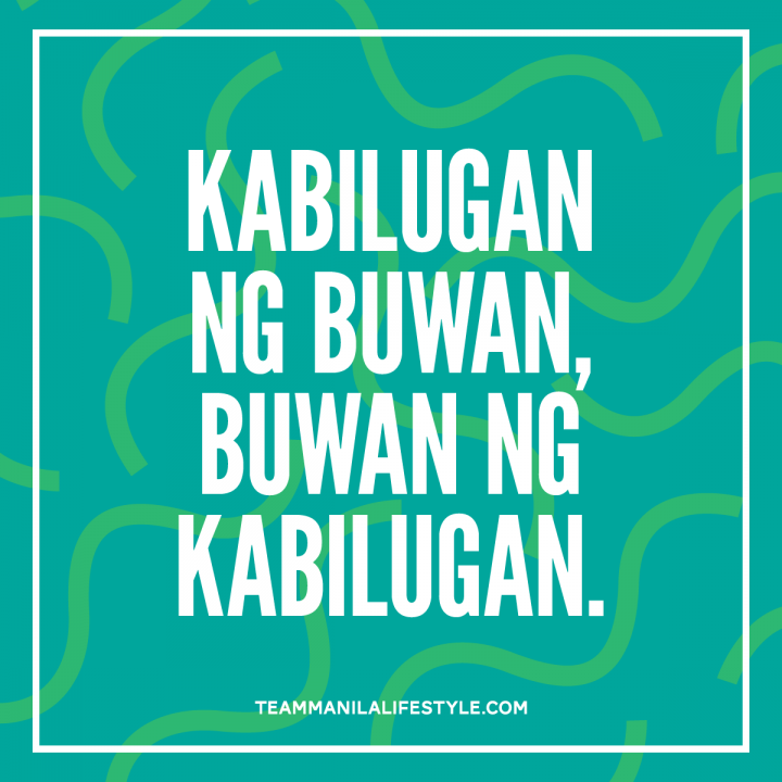 Tongue Twister Tagalog