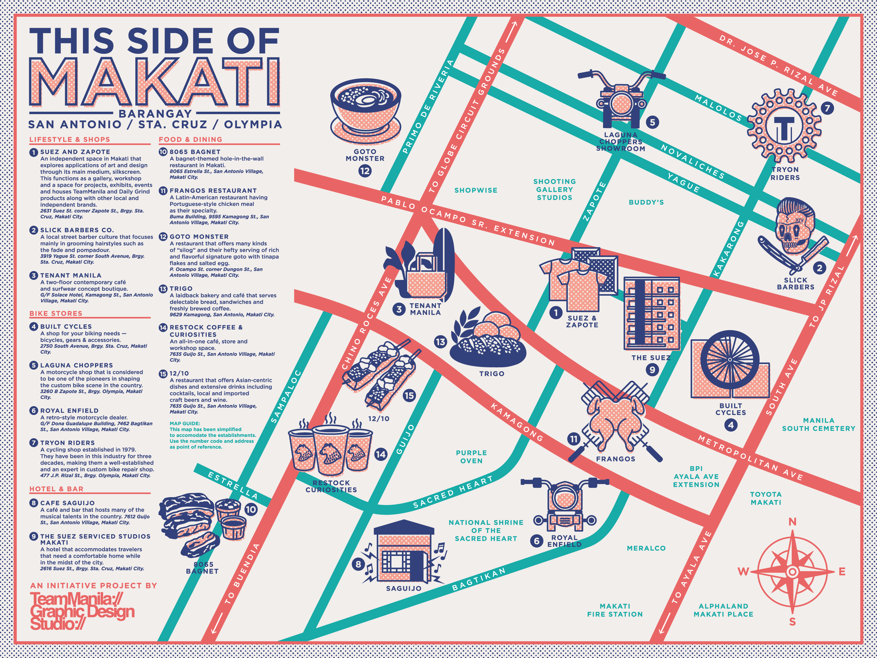 San Antonio Makati Map This Side Of Makati | Teammanila Lifestyle This Side Of Makati |  Celebrating Filipino Culture